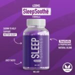 Sleep Gummies x 60 | SleepSoothe Formula | Ashwagandha, Chamomile, Lemon Balm, Valerian, Lavender, L-Theanine | Vegan | Gluten-Free | for Bedtime (1 Month Supply) - Image 5